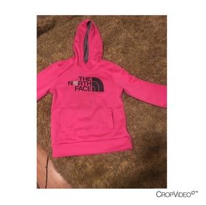 PINK North Face hoodie